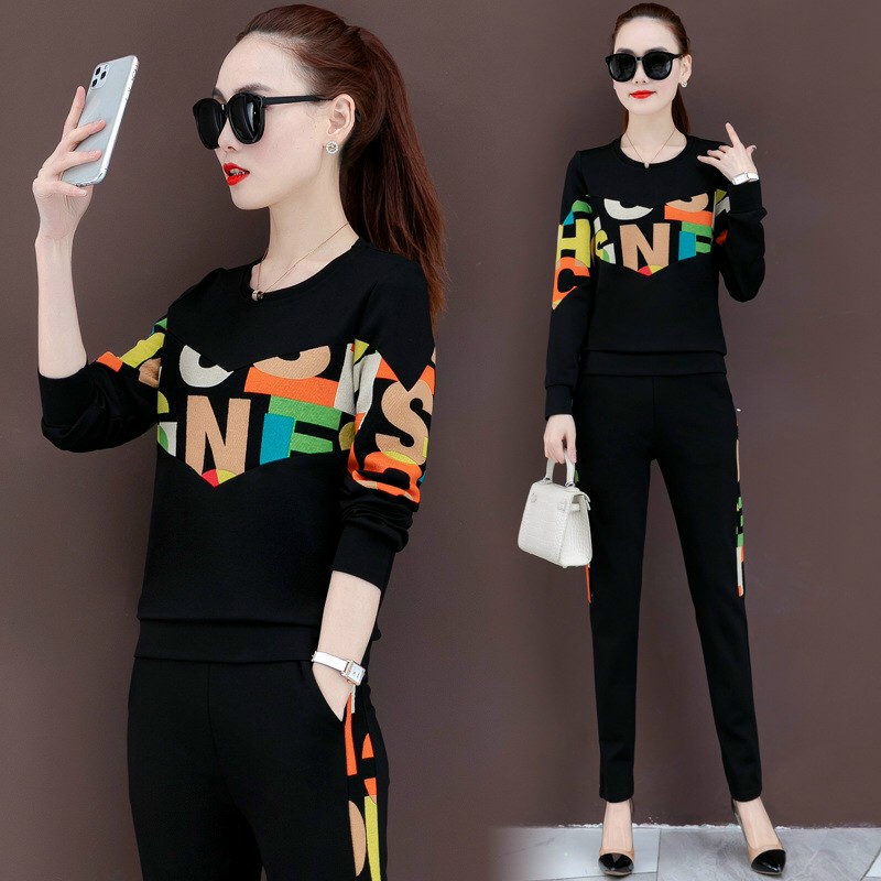 Set Bộ Dài Thể Thao In 3D Sắc Sảo-BTN74